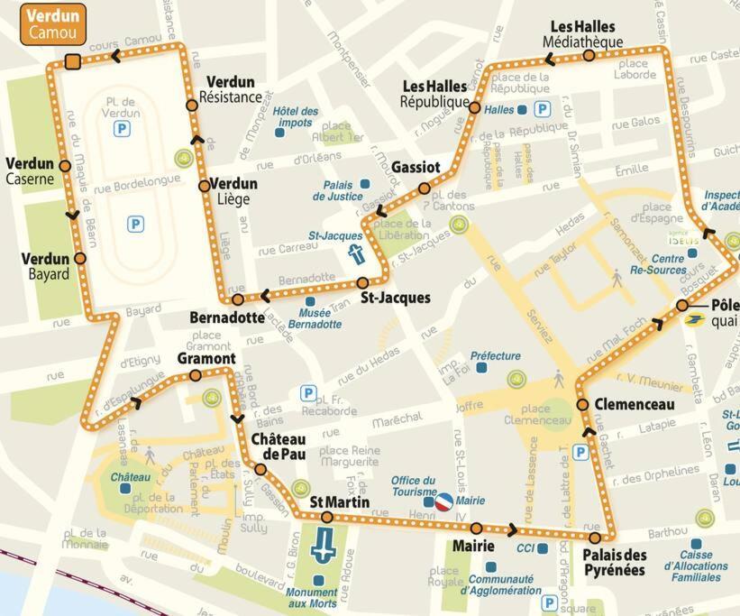 Quartier Historique Du Chateau Bel Appt Meuble Pau Ngoại thất bức ảnh